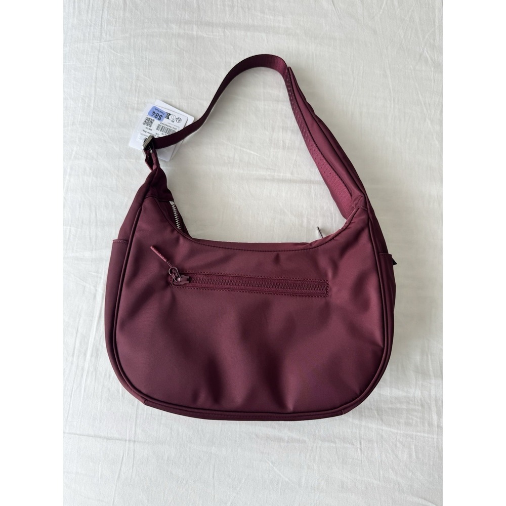 NEW Lululemon City Essential Shoulder Bag 4L Burgundy Bay Adjustable Strap Purse - Picture 4 of 8